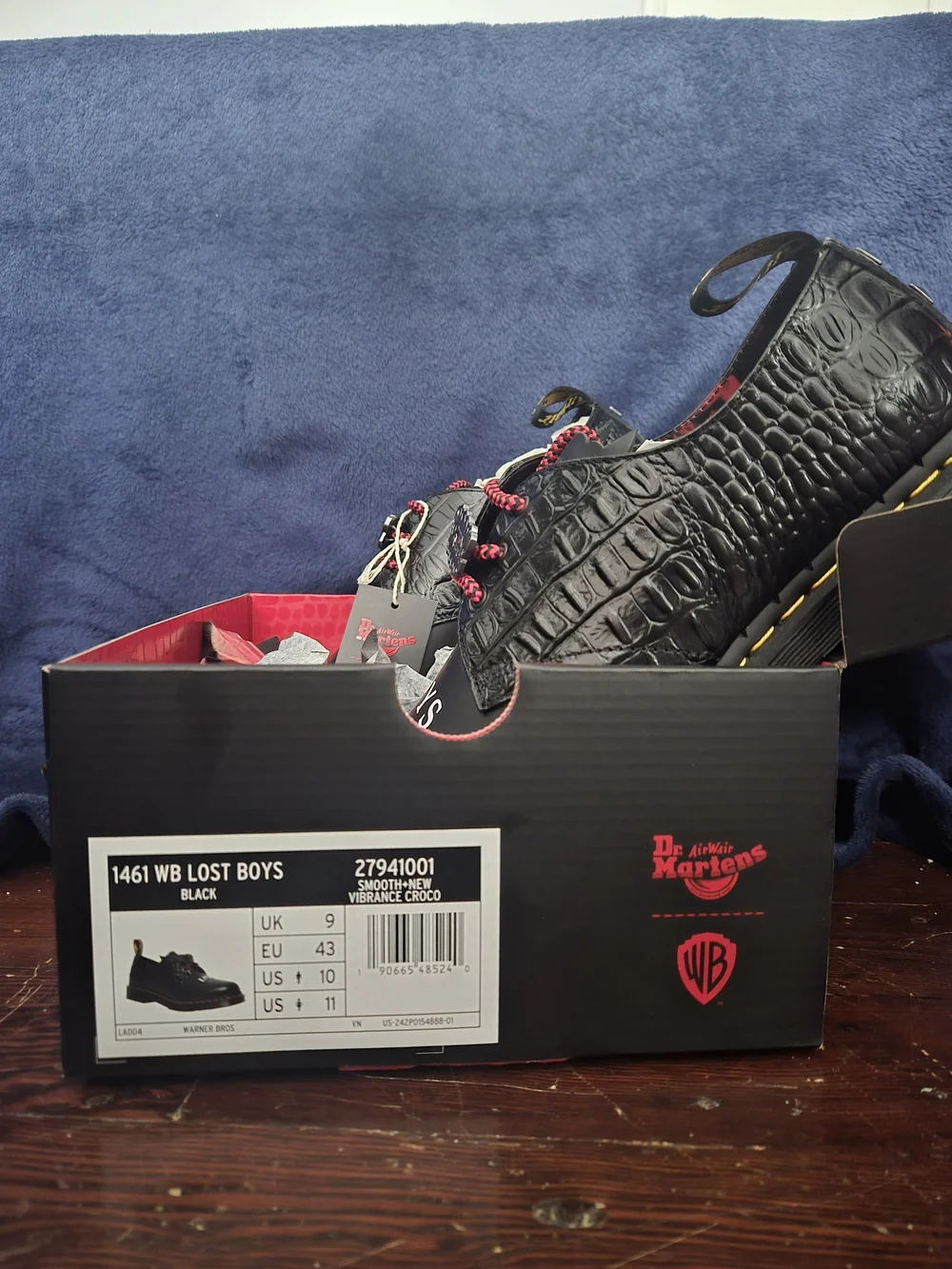 Dr.Martens X Warner Bros. 'Lost Boys' Men's Oxford Shoes